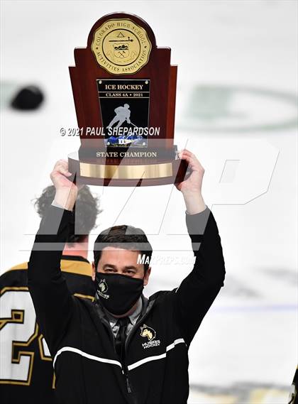 Thumbnail 2 in Crested Butte vs. Battle Mountain (CHSAA 4A Final) photogallery.