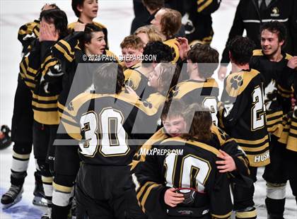 Thumbnail 3 in Crested Butte vs. Battle Mountain (CHSAA 4A Final) photogallery.
