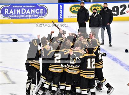 Thumbnail 3 in Crested Butte vs. Battle Mountain (CHSAA 4A Final) photogallery.