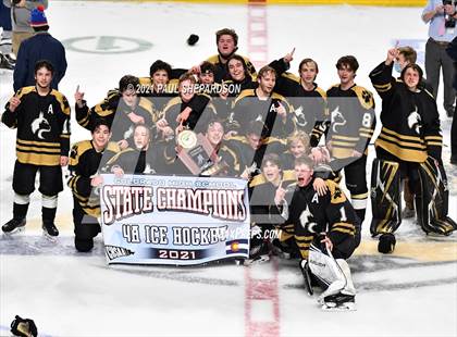 Thumbnail 3 in Crested Butte vs. Battle Mountain (CHSAA 4A Final) photogallery.