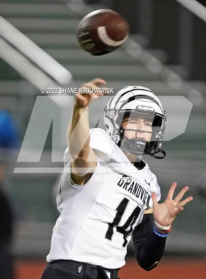 Thumbnail 3 in Grandview vs. Malakoff (3A Division 1 Region 2 Quarterfinal) photogallery.