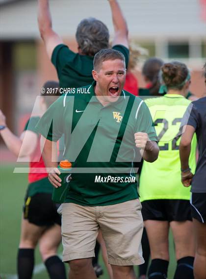 Thumbnail 2 in Cardinal Gibbons vs. West Forsyth (NCHSAA 4A Final) photogallery.
