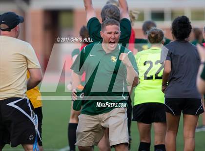 Thumbnail 1 in Cardinal Gibbons vs. West Forsyth (NCHSAA 4A Final) photogallery.