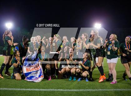 Thumbnail 2 in Cardinal Gibbons vs. West Forsyth (NCHSAA 4A Final) photogallery.