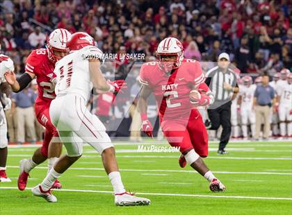 Thumbnail 2 in Katy vs North Shore Region (UIL 6A Regional Playoff) photogallery.