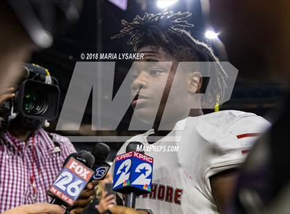 Thumbnail 3 in Katy vs North Shore Region (UIL 6A Regional Playoff) photogallery.