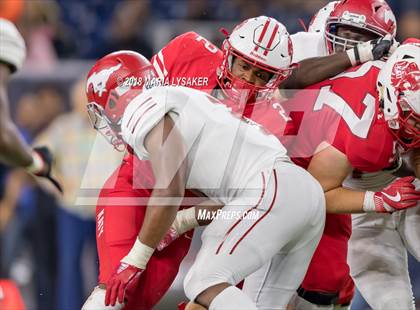 Thumbnail 1 in Katy vs North Shore Region (UIL 6A Regional Playoff) photogallery.