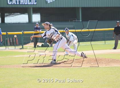 Thumbnail 1 in Trinity Christian Academy @ Central Catholic (TAPPS Round 1 Playoff) photogallery.