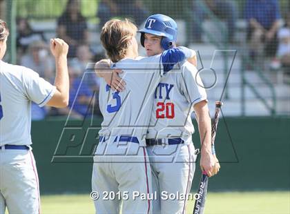 Thumbnail 2 in Trinity Christian Academy @ Central Catholic (TAPPS Round 1 Playoff) photogallery.