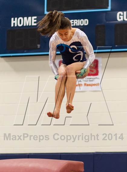 Thumbnail 1 in Yorktown Gymnastics Meet (Washington-Lee) photogallery.