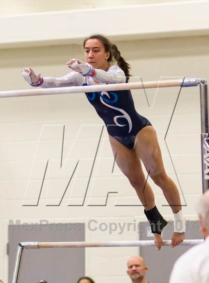 Thumbnail 2 in Yorktown Gymnastics Meet (Washington-Lee) photogallery.