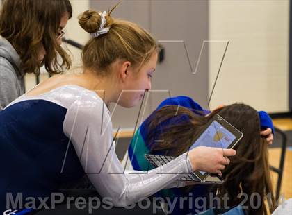 Thumbnail 3 in Yorktown Gymnastics Meet (Washington-Lee) photogallery.