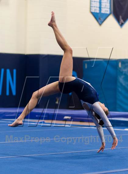 Thumbnail 1 in Yorktown Gymnastics Meet (Washington-Lee) photogallery.