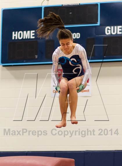 Thumbnail 2 in Yorktown Gymnastics Meet (Washington-Lee) photogallery.