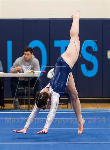 Thumbnail 1 in Yorktown Gymnastics Meet (Washington-Lee) photogallery.
