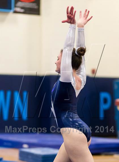 Thumbnail 1 in Yorktown Gymnastics Meet (Washington-Lee) photogallery.