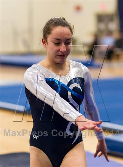 Thumbnail 1 in Yorktown Gymnastics Meet (Washington-Lee) photogallery.