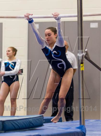 Thumbnail 3 in Yorktown Gymnastics Meet (Washington-Lee) photogallery.
