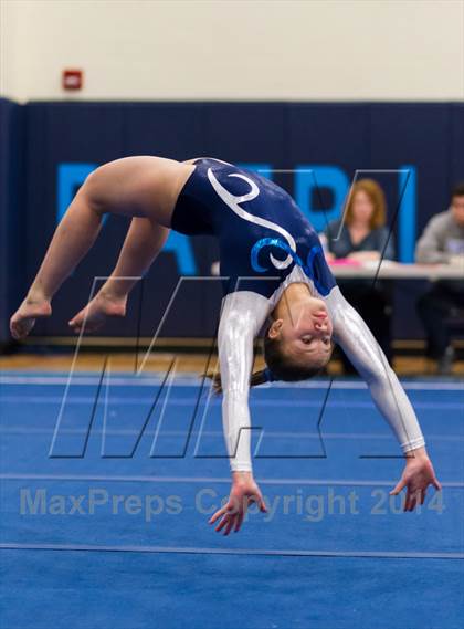 Thumbnail 1 in Yorktown Gymnastics Meet (Washington-Lee) photogallery.