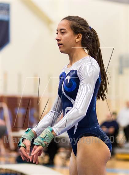 Thumbnail 3 in Yorktown Gymnastics Meet (Washington-Lee) photogallery.