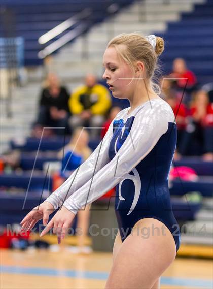 Thumbnail 3 in Yorktown Gymnastics Meet (Washington-Lee) photogallery.
