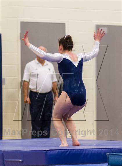 Thumbnail 3 in Yorktown Gymnastics Meet (Washington-Lee) photogallery.