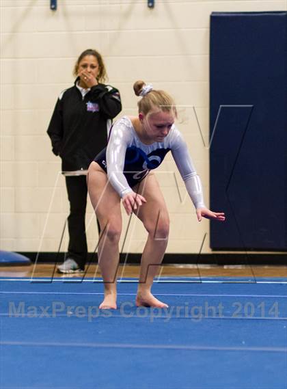 Thumbnail 1 in Yorktown Gymnastics Meet (Washington-Lee) photogallery.