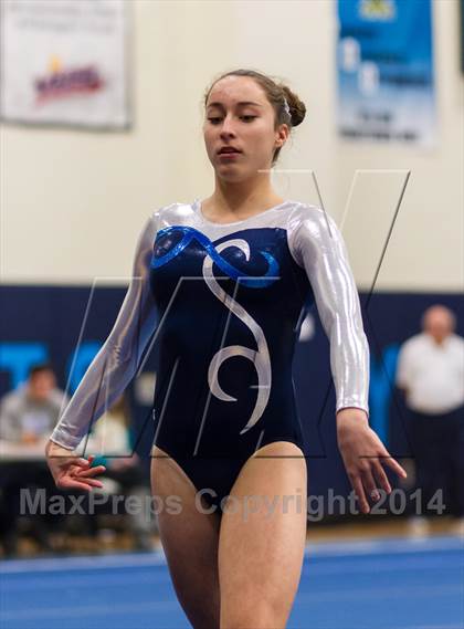 Thumbnail 3 in Yorktown Gymnastics Meet (Washington-Lee) photogallery.