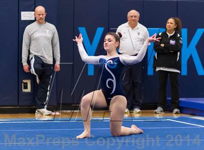 Thumbnail 3 in Yorktown Gymnastics Meet (Washington-Lee) photogallery.
