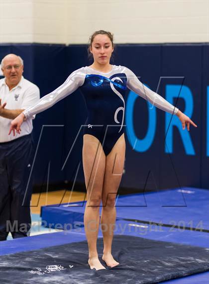Thumbnail 3 in Yorktown Gymnastics Meet (Washington-Lee) photogallery.