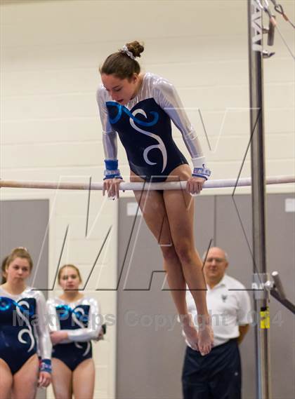 Thumbnail 2 in Yorktown Gymnastics Meet (Washington-Lee) photogallery.