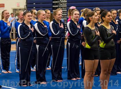 Thumbnail 1 in Yorktown Gymnastics Meet (Washington-Lee) photogallery.