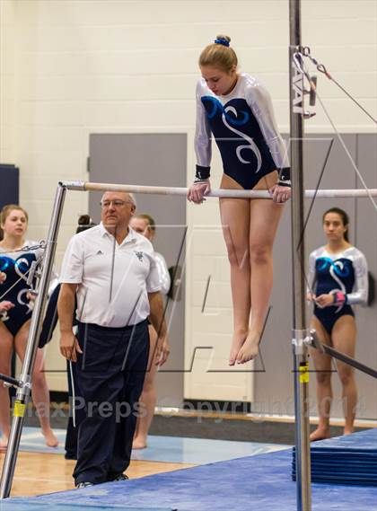 Thumbnail 3 in Yorktown Gymnastics Meet (Washington-Lee) photogallery.