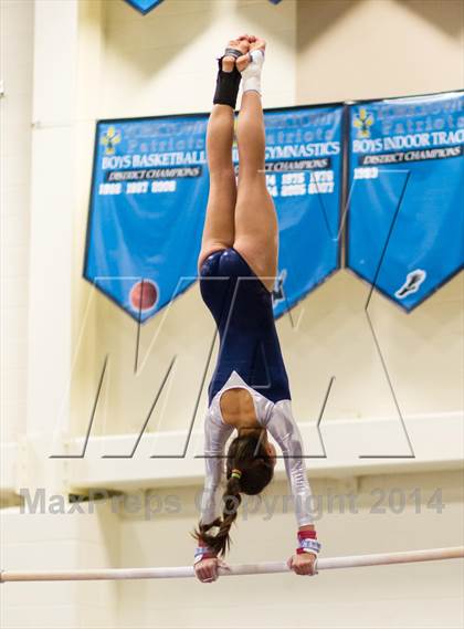 Thumbnail 3 in Yorktown Gymnastics Meet (Washington-Lee) photogallery.
