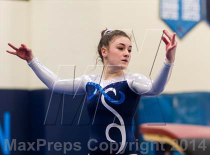 Thumbnail 3 in Yorktown Gymnastics Meet (Washington-Lee) photogallery.