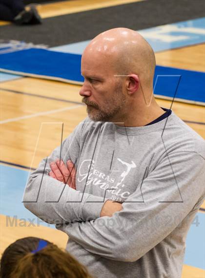 Thumbnail 2 in Yorktown Gymnastics Meet (Washington-Lee) photogallery.