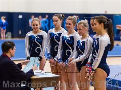 Thumbnail 1 in Yorktown Gymnastics Meet (Washington-Lee) photogallery.