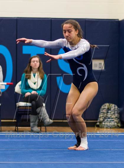 Thumbnail 2 in Yorktown Gymnastics Meet (Washington-Lee) photogallery.