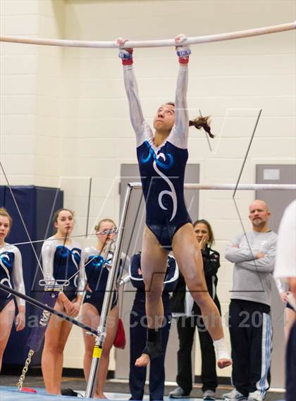 Thumbnail 1 in Yorktown Gymnastics Meet (Washington-Lee) photogallery.