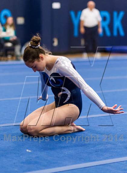 Thumbnail 2 in Yorktown Gymnastics Meet (Washington-Lee) photogallery.