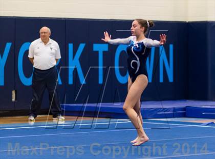 Thumbnail 1 in Yorktown Gymnastics Meet (Washington-Lee) photogallery.