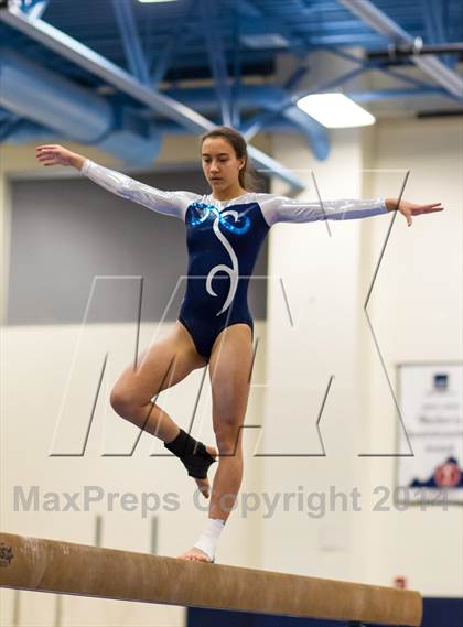 Thumbnail 1 in Yorktown Gymnastics Meet (Washington-Lee) photogallery.