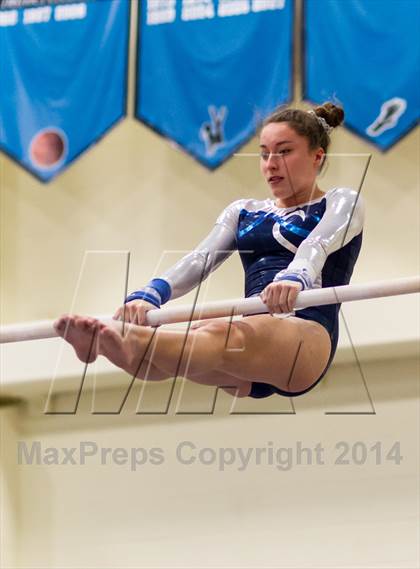 Thumbnail 3 in Yorktown Gymnastics Meet (Washington-Lee) photogallery.