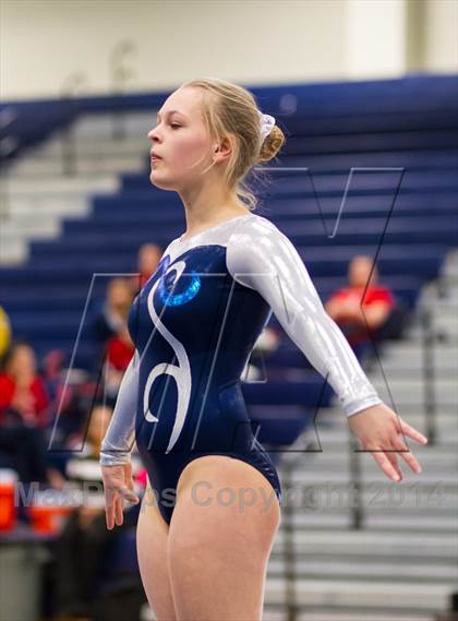 Thumbnail 1 in Yorktown Gymnastics Meet (Washington-Lee) photogallery.