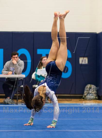 Thumbnail 2 in Yorktown Gymnastics Meet (Washington-Lee) photogallery.