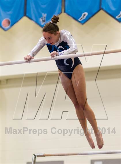 Thumbnail 1 in Yorktown Gymnastics Meet (Washington-Lee) photogallery.