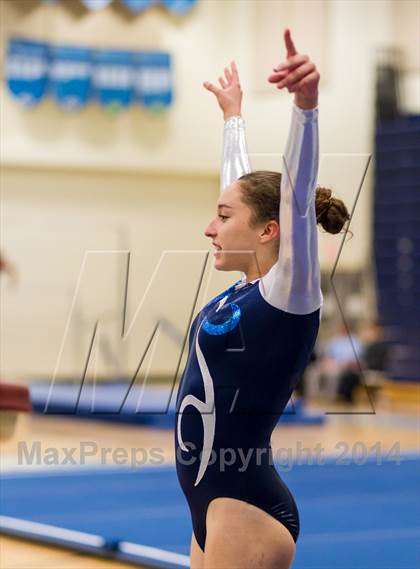 Thumbnail 1 in Yorktown Gymnastics Meet (Washington-Lee) photogallery.