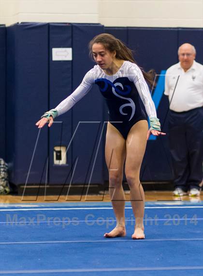 Thumbnail 2 in Yorktown Gymnastics Meet (Washington-Lee) photogallery.