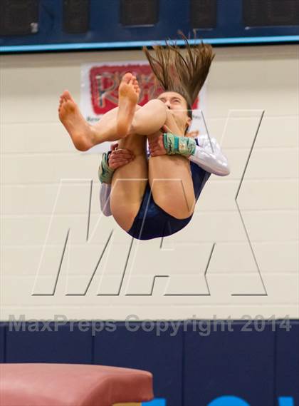 Thumbnail 1 in Yorktown Gymnastics Meet (Washington-Lee) photogallery.