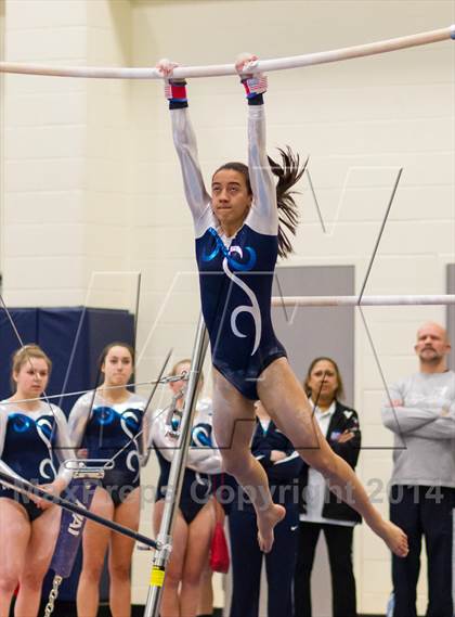 Thumbnail 3 in Yorktown Gymnastics Meet (Washington-Lee) photogallery.